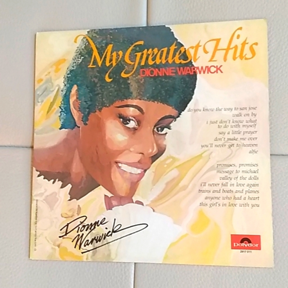 Dionne Warwick - My Greatest Hits  LP